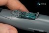 Quinta Studio QD+48580 MiG-21bis early Fishbed-L 3D-Printed & coloured Interior on decal paper (Eduard) (with 3D-printed resin parts) 1/48